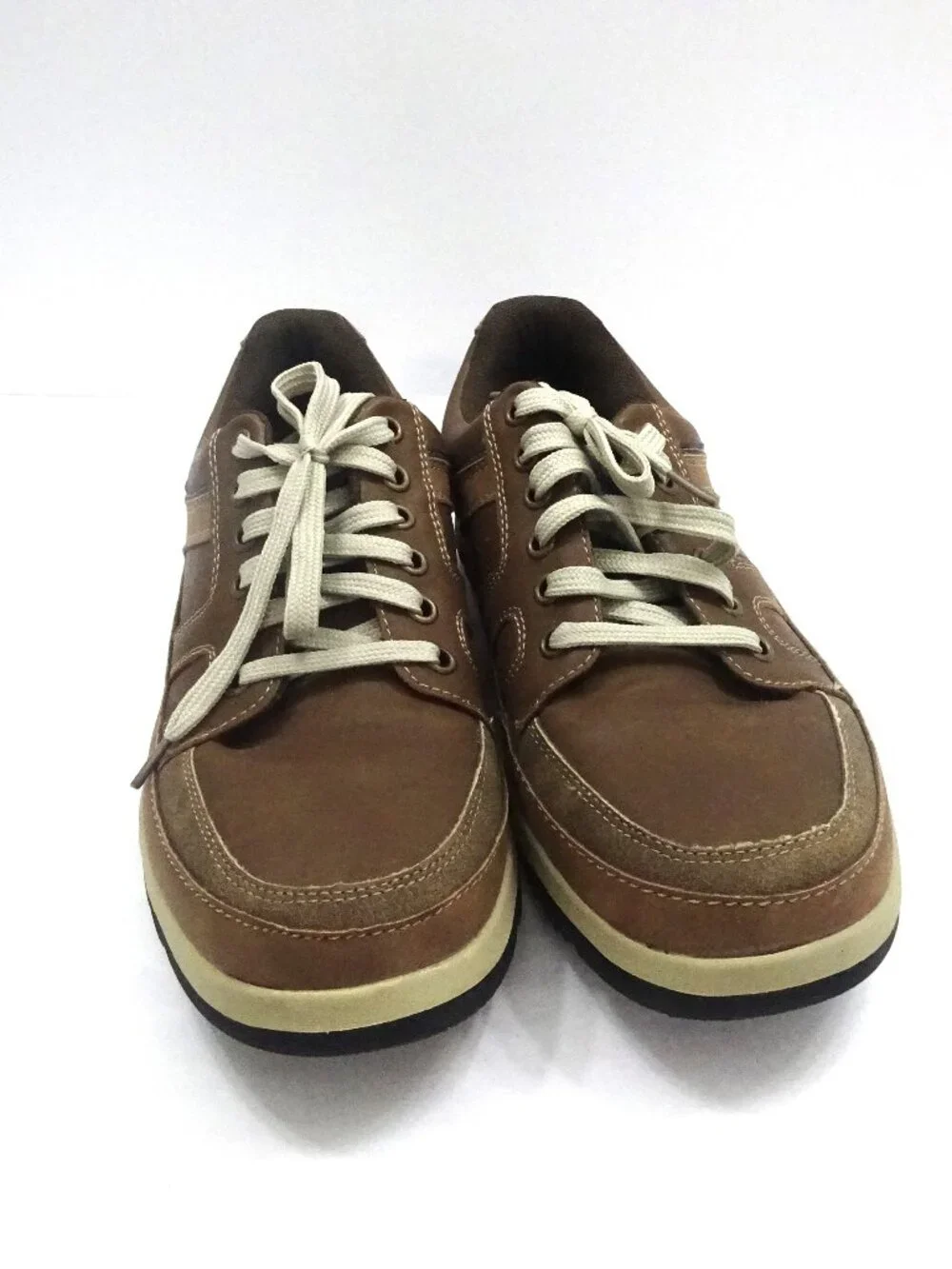 Deer Stags Shae Brown Casual Comfort Shoes - Men's Size 8W